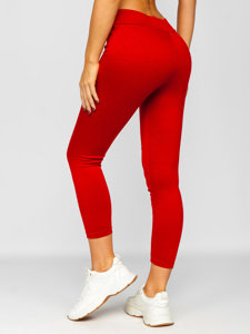 Leggings para mujer rojo Bolf YW01001