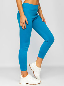 Leggings para mujer turquesa Bolf YW01001