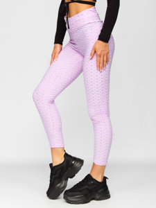 Leggings para mujer violeta claro Bolf YW88024