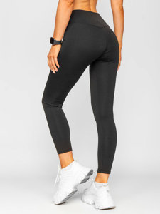 Leggings push up para mujer negro Bolf L718