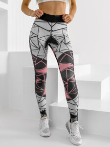 Leggings rosa claro para mujer Bolf 20432