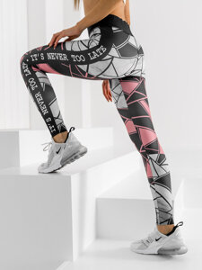 Leggings rosa claro para mujer Bolf 20432