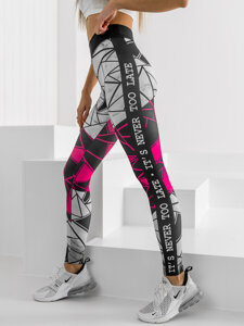 Leggings rosa para mujer Bolf 20432