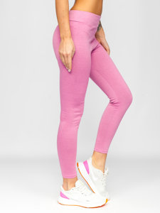 Leggings rosas para mujer Bolf YW01058