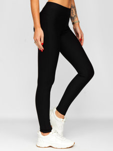 Leggings tipo  push up para mujer negro Bolf J50718