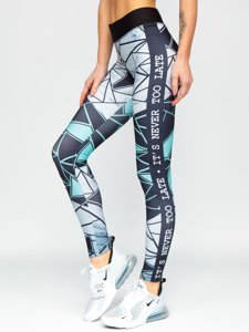 Leggings verde menta para mujer Bolf 20432