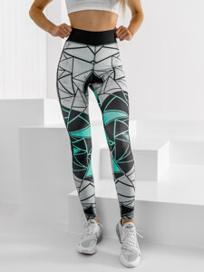 Leggings verde menta para mujer Bolf 20432