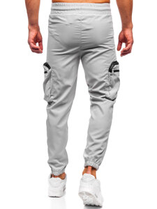 Pantalón cargo de chándal jogger para hombre gris Bolf HSS296