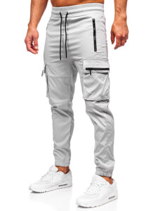 Pantalón cargo de chándal jogger para hombre gris Bolf HSS300