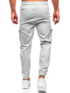 Pantalón cargo de chándal jogger para hombre gris Bolf HSS300