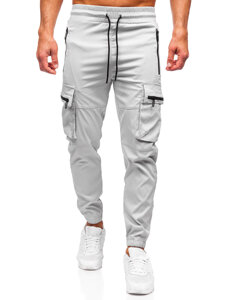 Pantalón cargo de chándal jogger para hombre gris Bolf HSS300