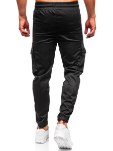 Pantalón cargo de chándal jogger para hombre negro Bolf HSS300