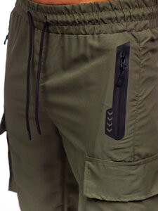 Pantalón cargo de chándal jogger para hombre verde Bolf HSS297