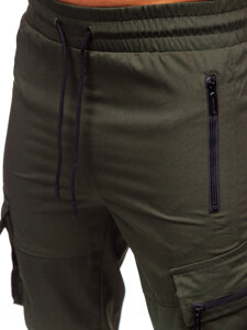 Pantalón cargo de chándal jogger para hombre verde Bolf HSS300