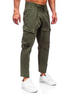 Pantalón cargo de tela para hombre caqui Bolf 77323