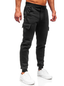 Pantalón cargo deportivo para hombre color negro Bolf JX325