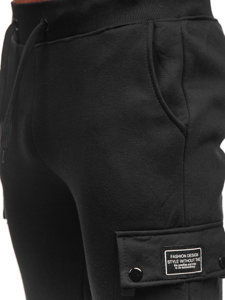 Pantalón cargo deportivo para hombre color negro Bolf JX325