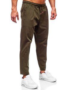 Pantalón chino de tela para hombre caqui Bolf 6237