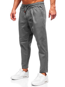 Pantalón chino de tela para hombre gris Bolf 6237