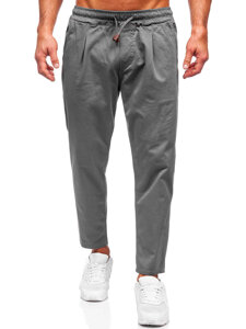 Pantalón chino de tela para hombre gris Bolf 6237