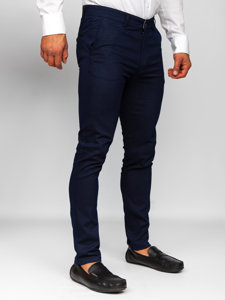 Pantalón chino para hombre azul oscuro Bolf 5000-2