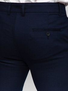 Pantalón chino para hombre azul oscuro Bolf 5000-2