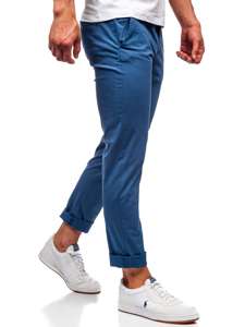 Pantalón chino para hombre color índigo Bolf 1146