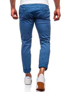 Pantalón chino para hombre color índigo Bolf 1146