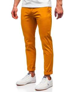 Pantalón chino para hombre color naranja Bolf 1146