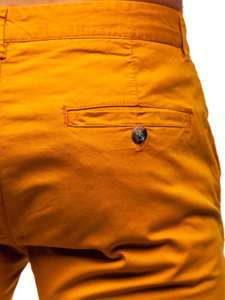 Pantalón chino para hombre color naranja Bolf 1146