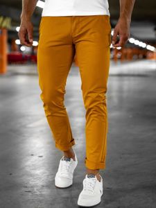 Pantalón chino para hombre color naranja Bolf 1146