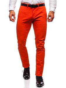 Pantalón chino para hombre naranja Bolf 1143