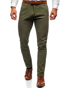 Pantalón chino para hombre verde Bolf 1143