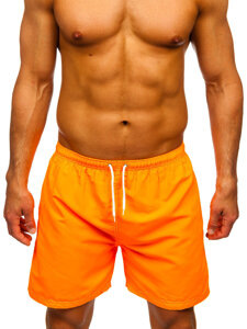 Pantalón corto de baño para hombre naranja Bolf HN101