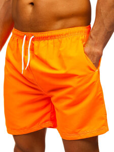 Pantalón corto de baño para hombre naranja Bolf HN101