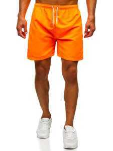 Pantalón corto de baño para hombre naranja Bolf HN101