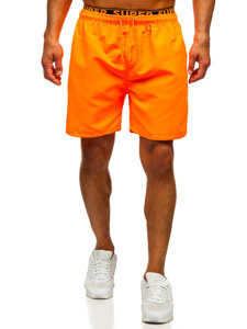 Pantalón corto de baño para hombre naranja Bolf HN122