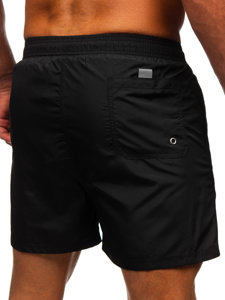 Pantalón corto de baño para hombre negro Bolf XL019