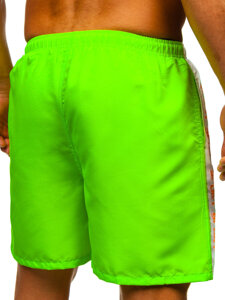 Pantalón corto de baño para hombre verde Bolf HN109