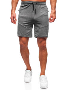 Pantalón corto de chándal para hombre grafito Bolf 68041