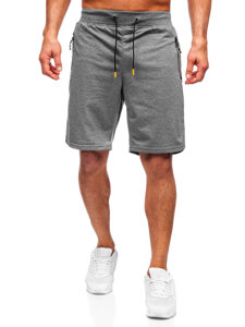 Pantalón corto de chándal para hombre grafito Bolf 8K287