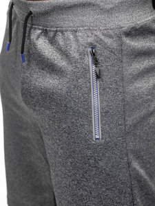 Pantalón corto de chándal para hombre grafito Bolf 8K298