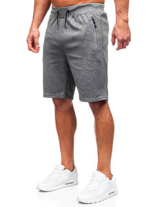 Pantalón corto de chándal para hombre grafito Bolf 8K298