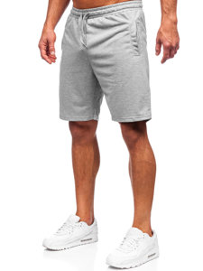 Pantalón corto de chándal para hombre gris Bolf 8K100