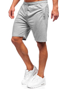 Pantalón corto de chándal para hombre gris Bolf 8K100