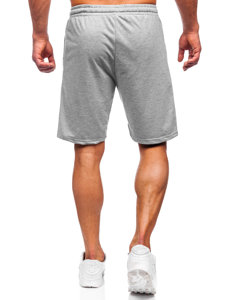 Pantalón corto de chándal para hombre gris Bolf 8K100