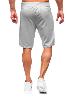 Pantalón corto de chándal para hombre gris Bolf 8K288