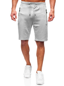 Pantalón corto de chándal para hombre gris Bolf 8K288