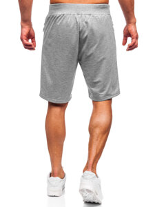 Pantalón corto de chándal para hombre gris Bolf 8K291