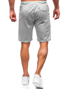 Pantalón corto de chándal para hombre gris Bolf HS7197